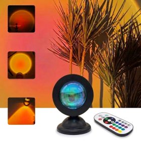 RGB Remote Sunset Light Lamp