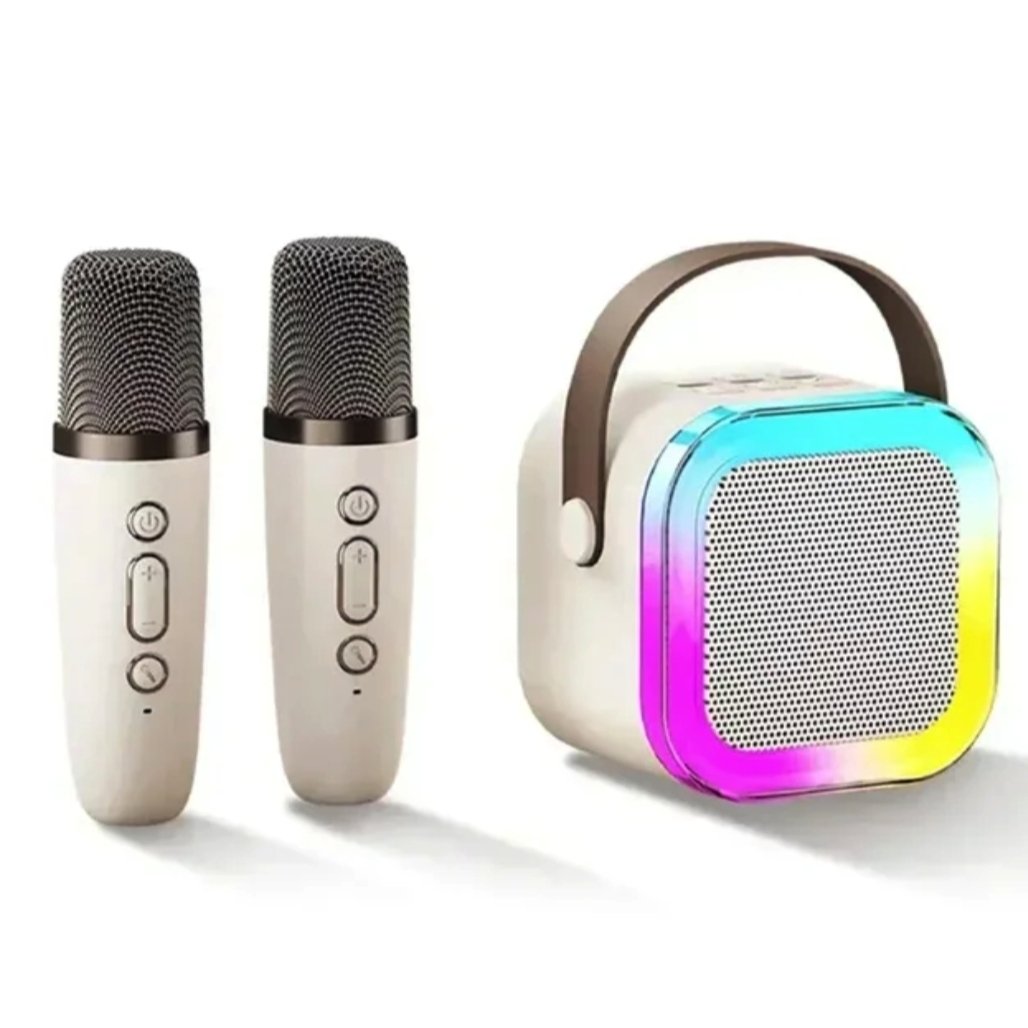 K12 Karaoke Portable Wireless Speaker With Dual Microphones