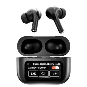 Airpods X Digital Touch Screen - Black Edition