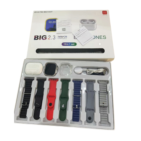 I20 Ultra 2 Max Smartwatch And AirPods - Pack of two - 10in1