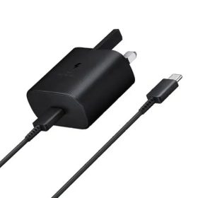 Samsung 25w PD Super Fast Charging Adapter With Type-C Cable - 3 Pin