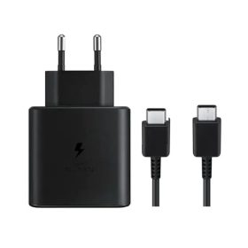 Samsung 45w PD Super Fast Charging Adapter With Type-C Cable - 2 Pin