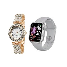 Mini ZW10 Ladies Smartwatch Combo Set