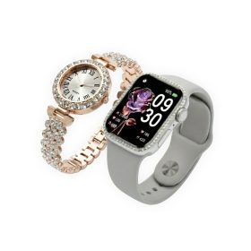 Mini ZW10 Ladies Smartwatch Combo Set