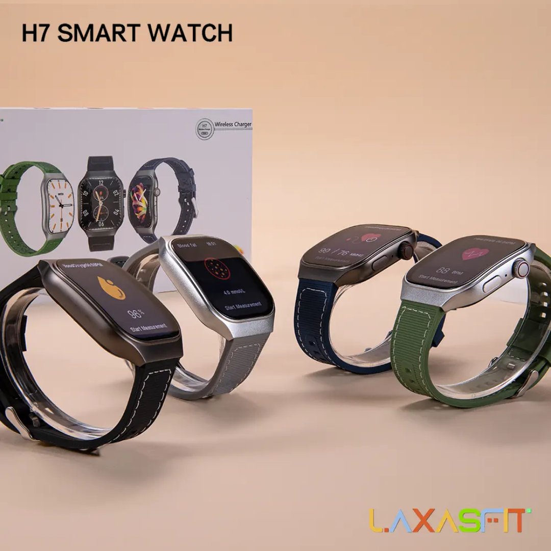 Laxasfit H7 Curved Smartwatch - Image 5