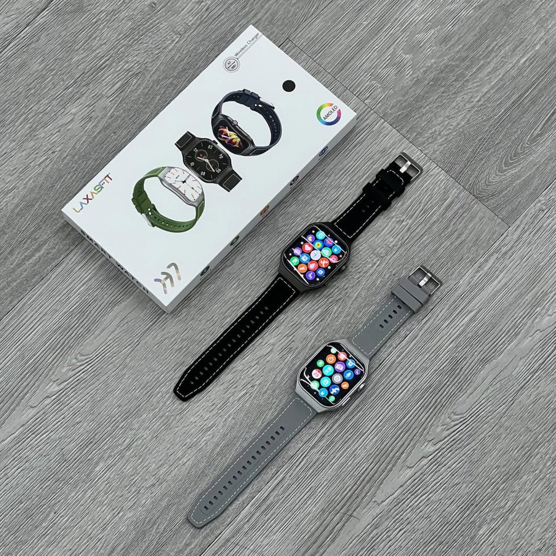 Laxasfit H7 Curved Smartwatch - Image 2